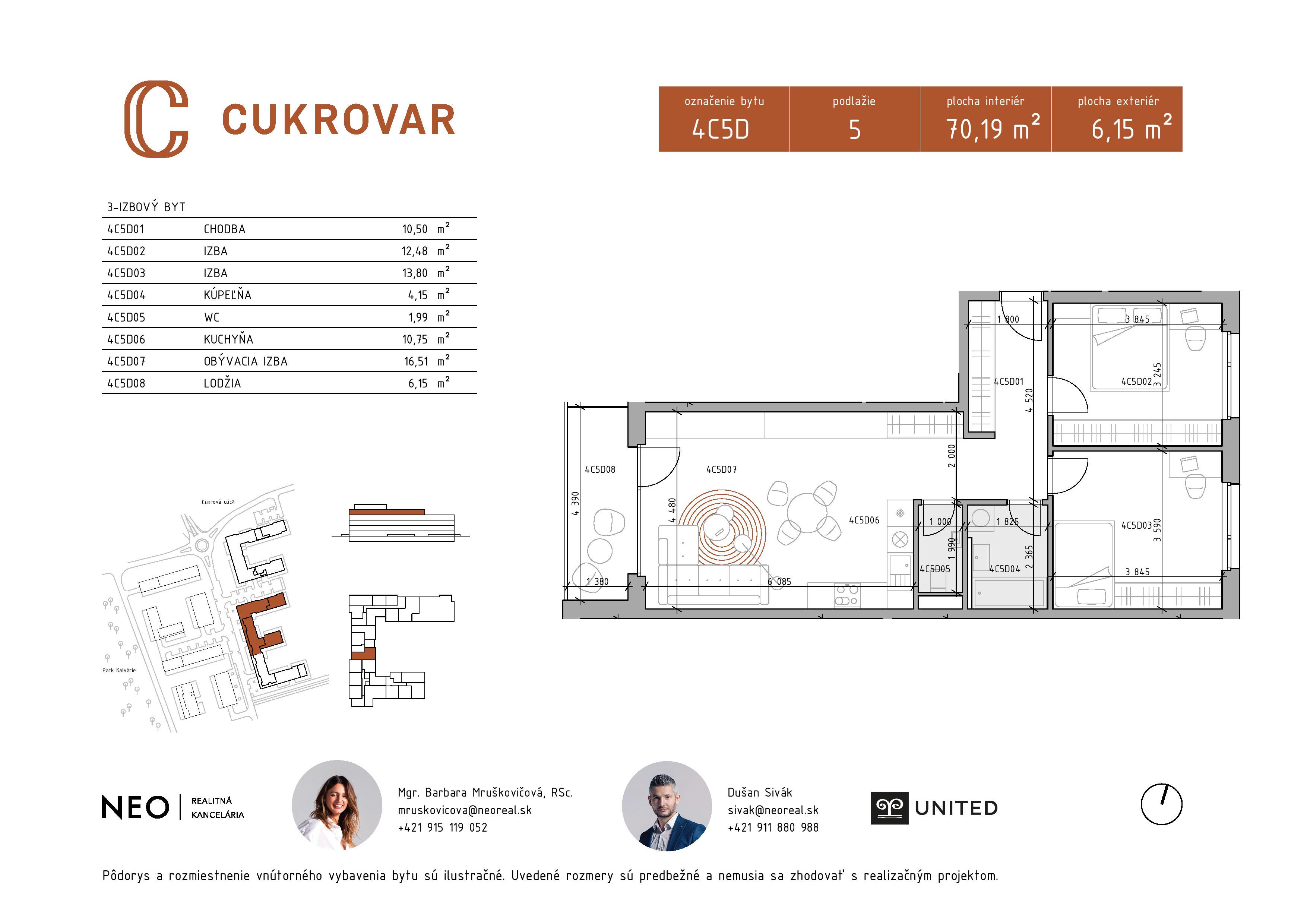 Cukrovar - 4C5D - Pôdorys