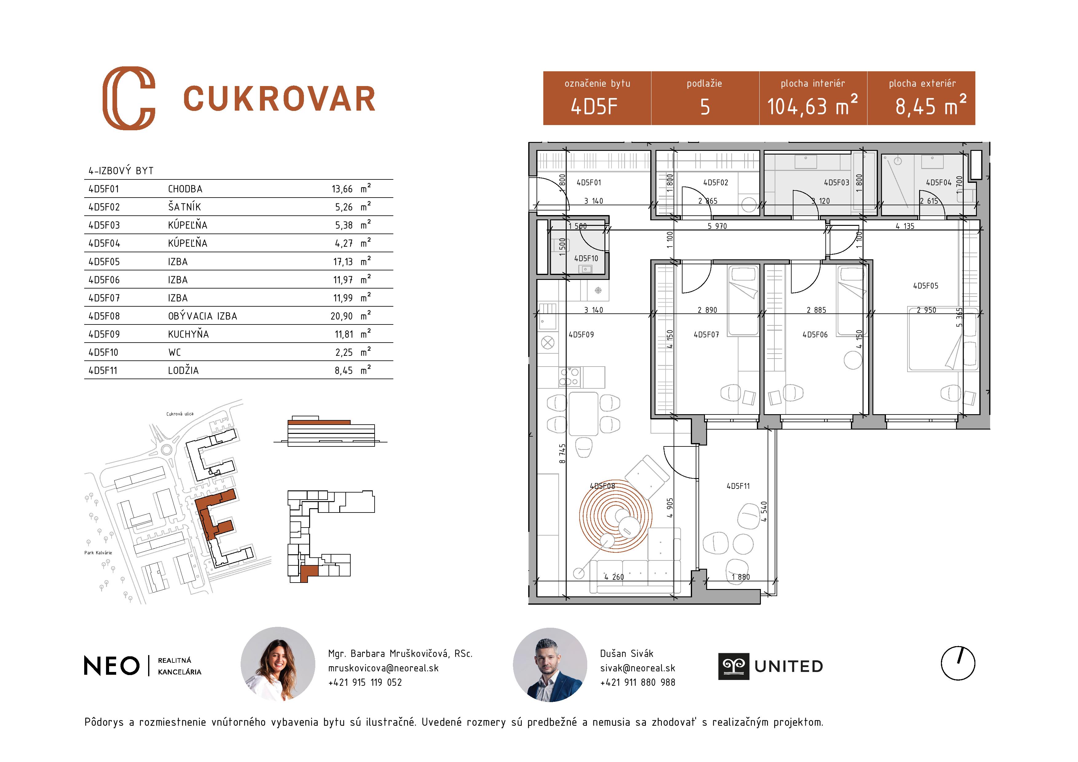 Cukrovar - 4D5F - Pôdorys