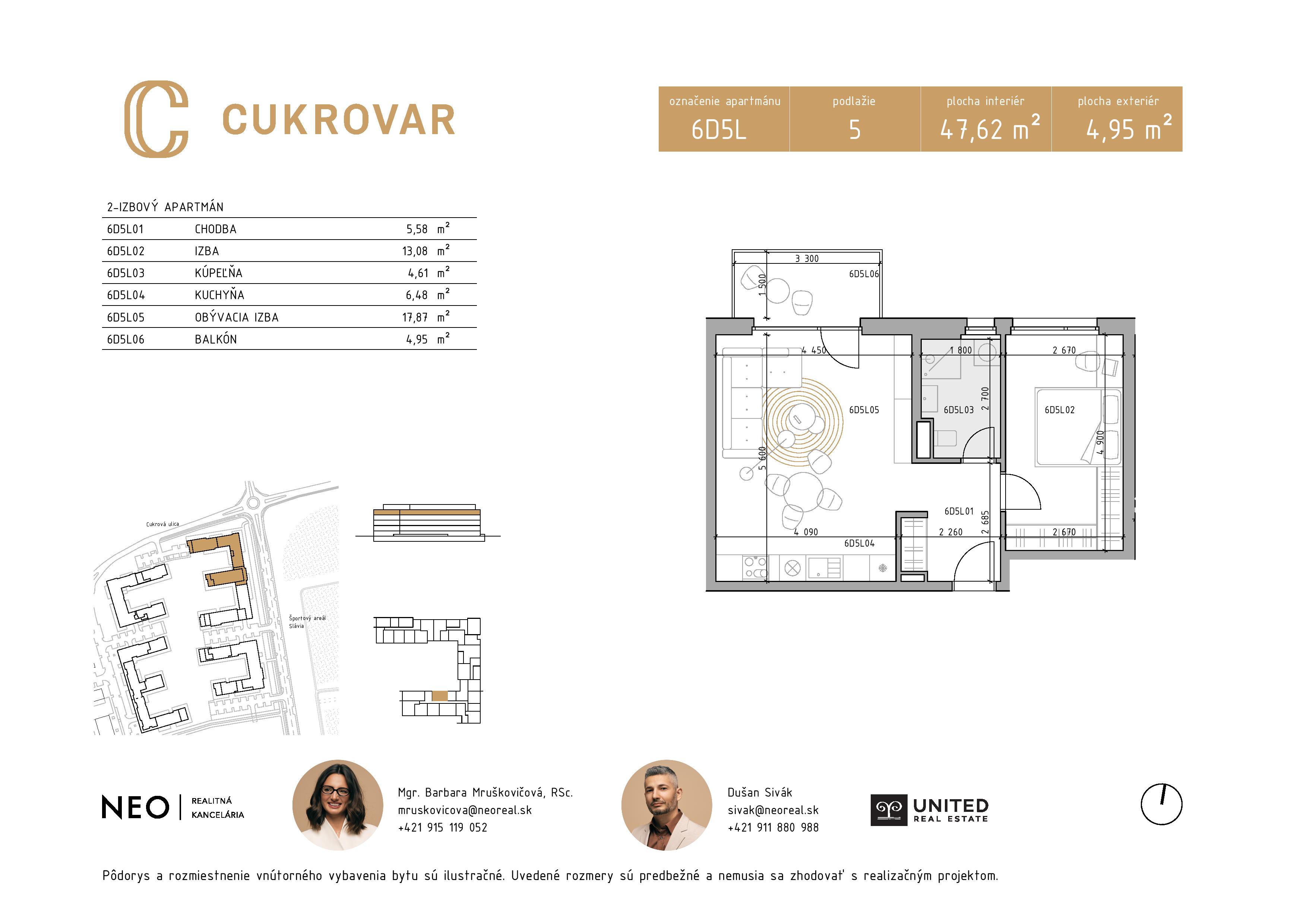 Cukrovar - 6D5L - Pôdorys