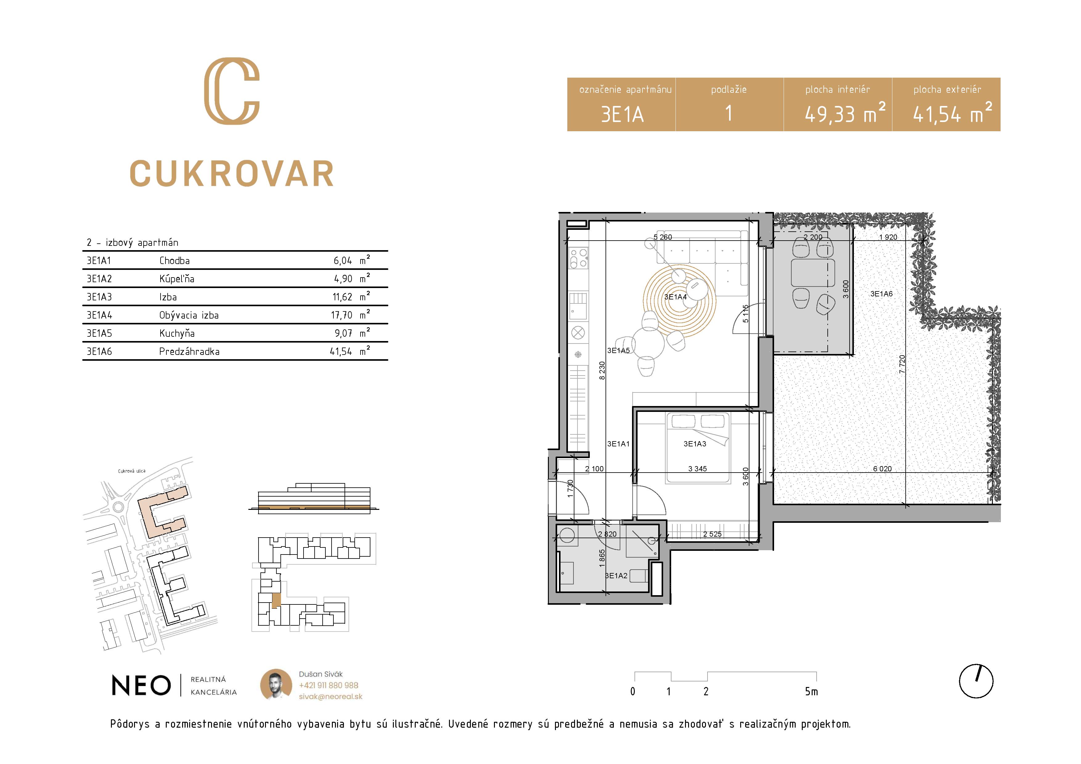 Cukrovar - 3E1A - Pôdorys