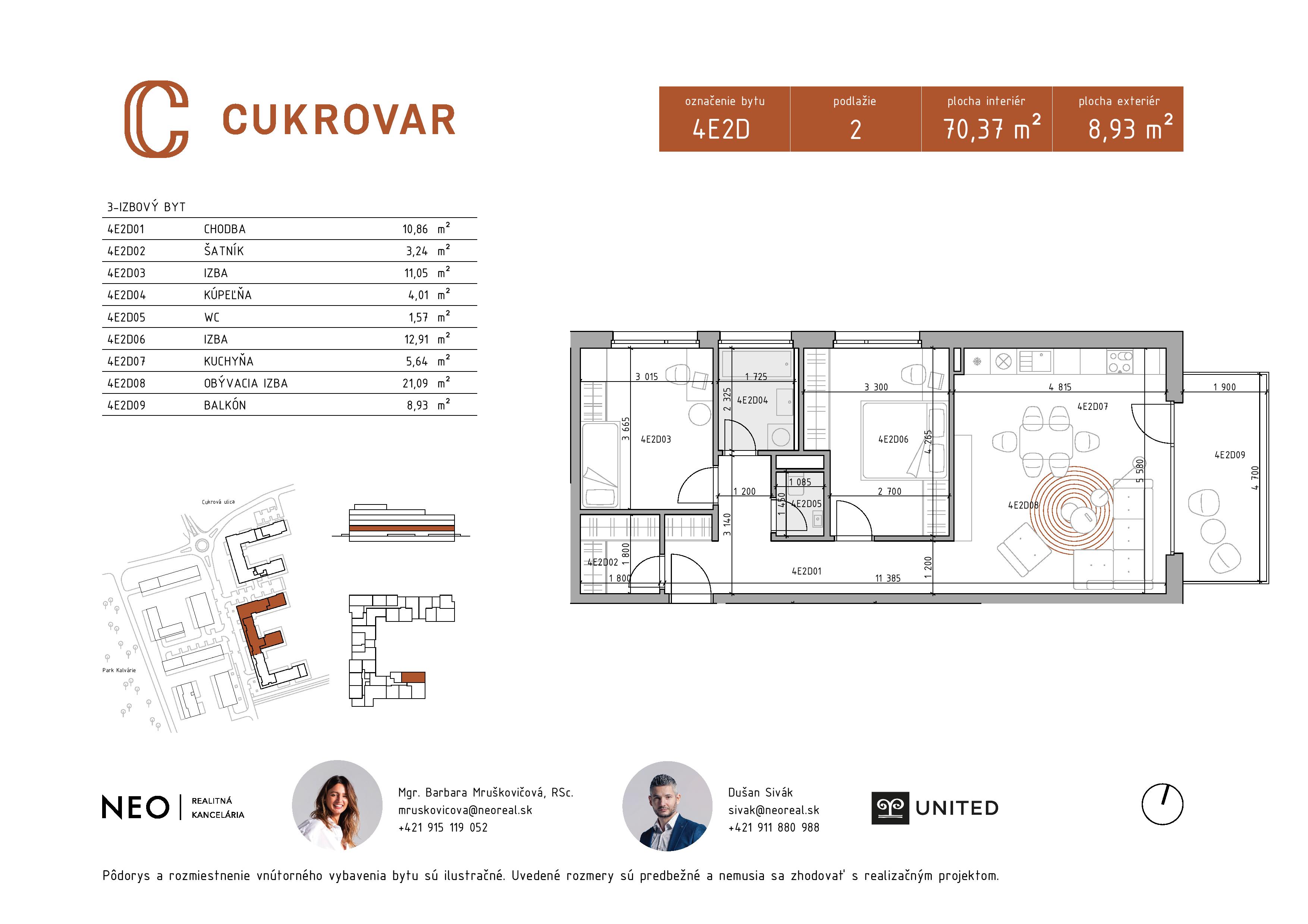 Cukrovar - 4E2D - Pôdorys