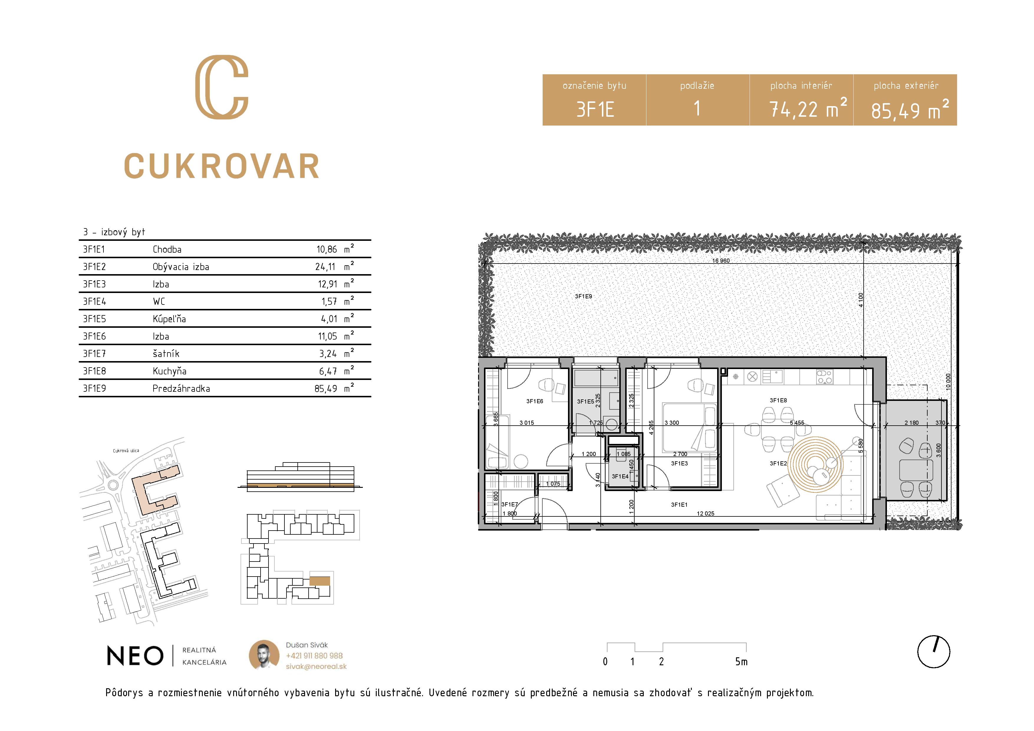 Cukrovar - 3F1E - Pôdorys