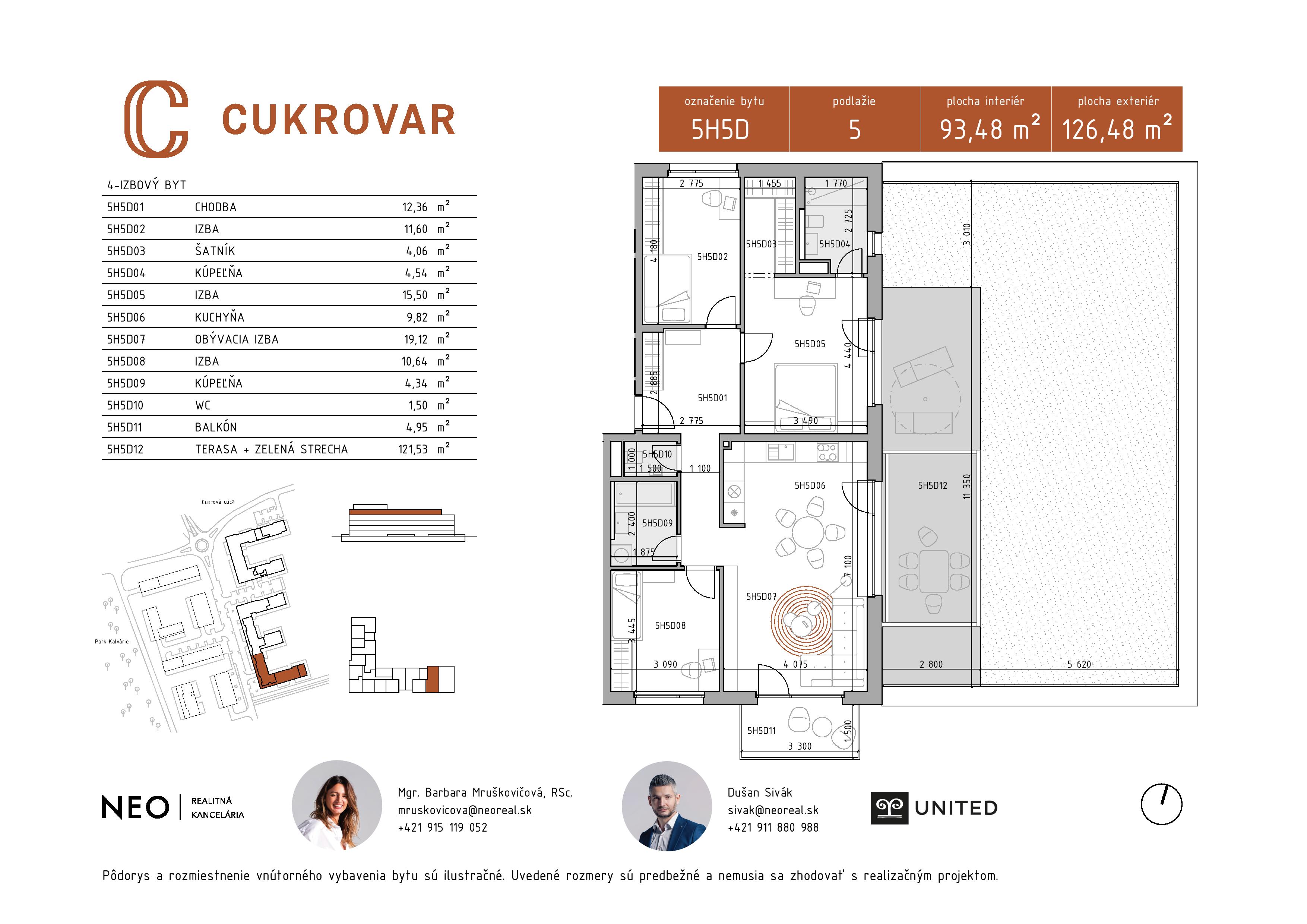Cukrovar - 5H5D - Pôdorys