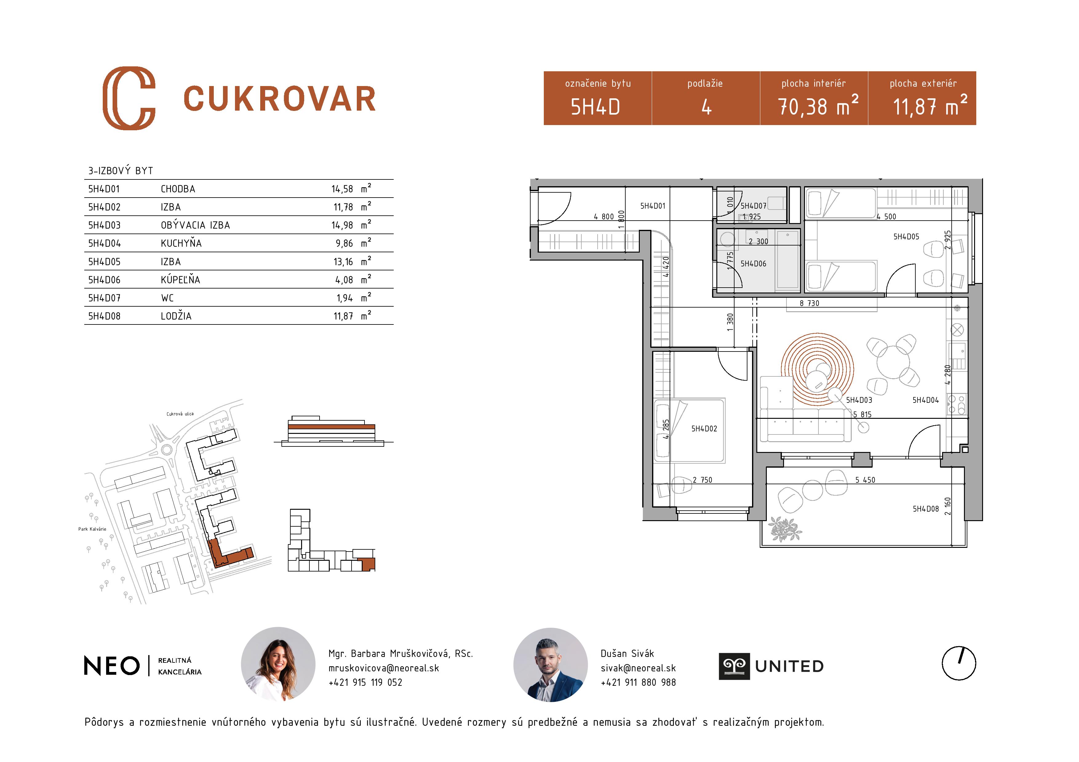Cukrovar - 5H4D - Pôdorys