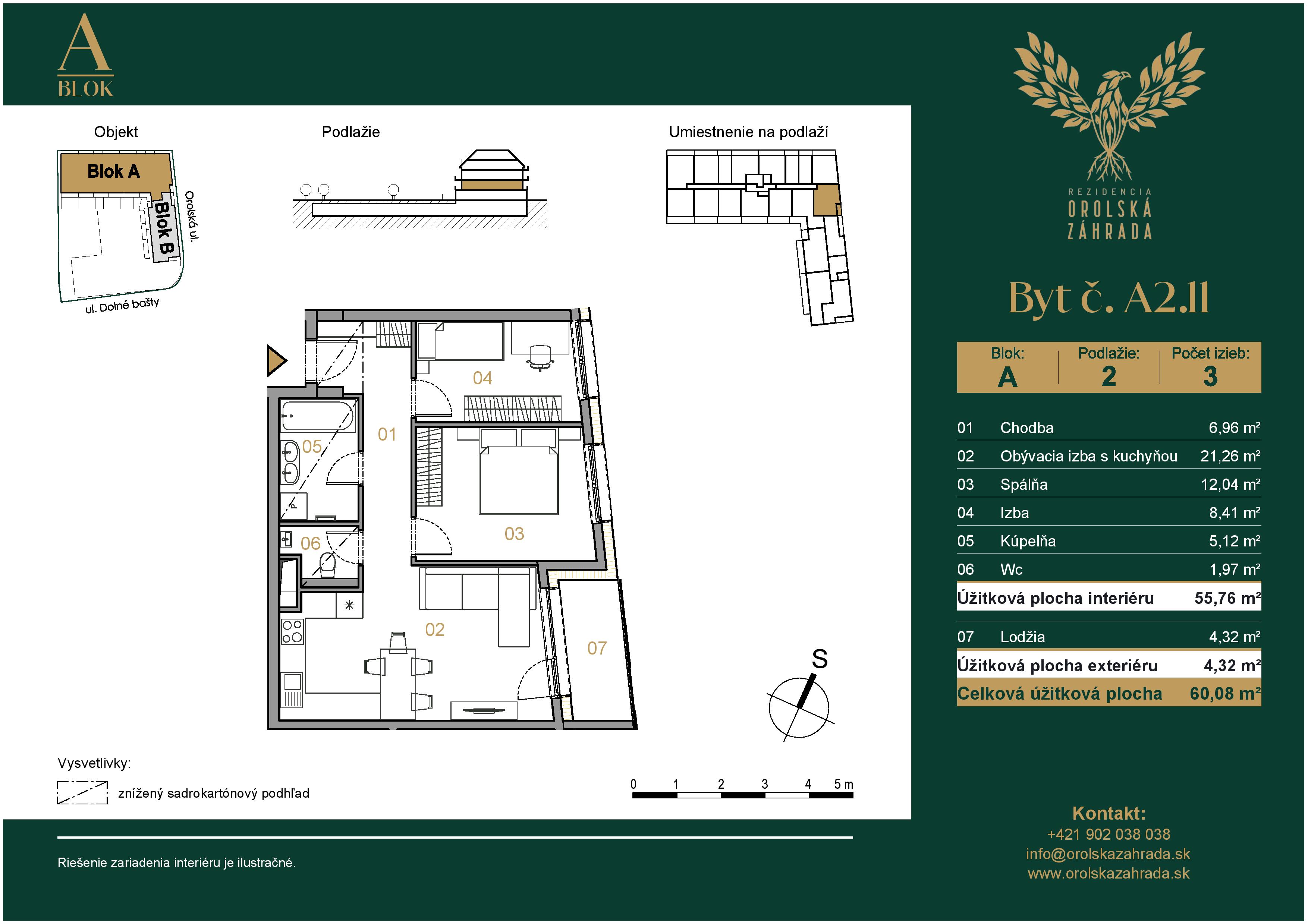 Orolská záhrada - A2.11 - Pôdorys