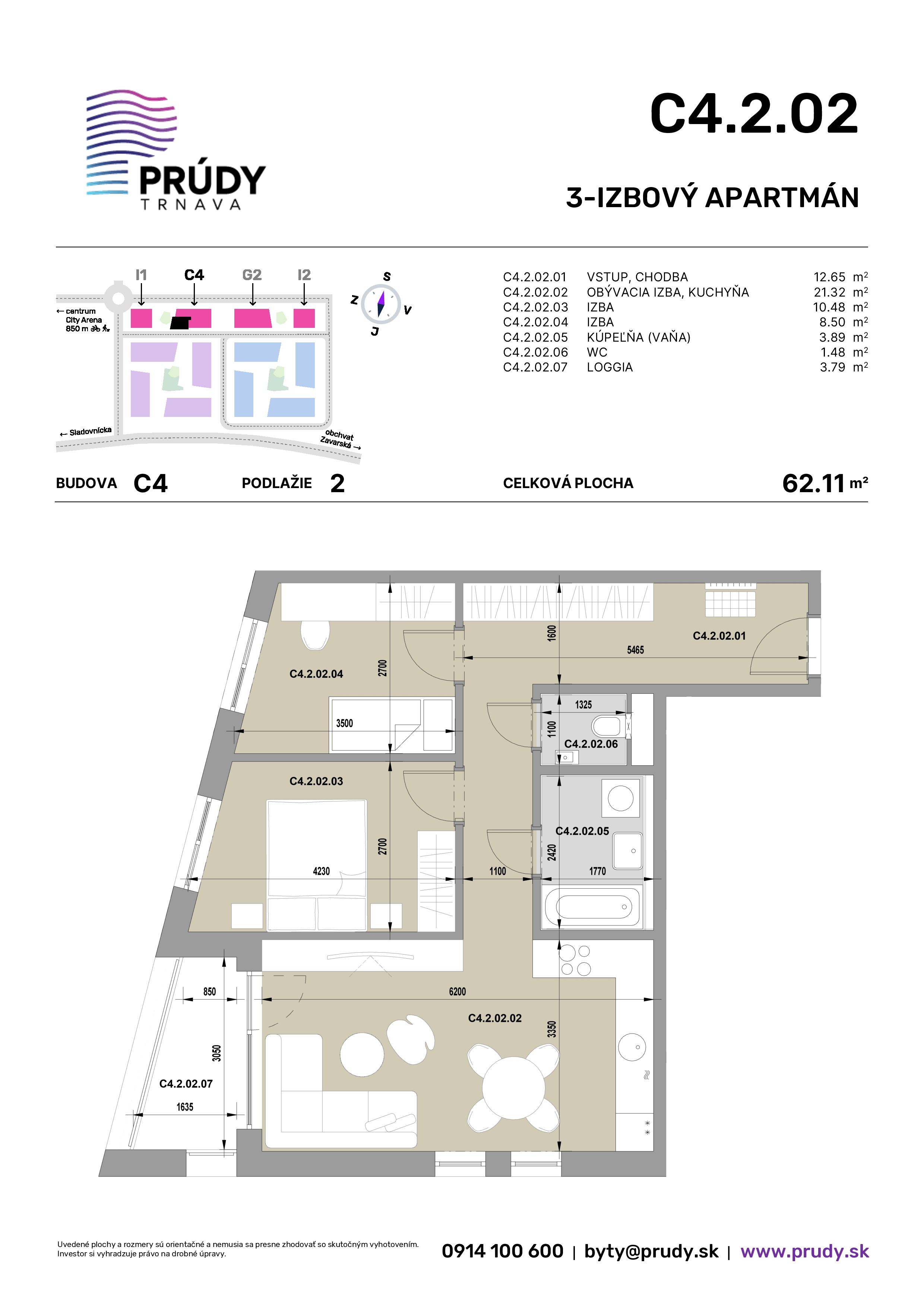 Prúdy Trnava - C4.2.02 - Pôdorys