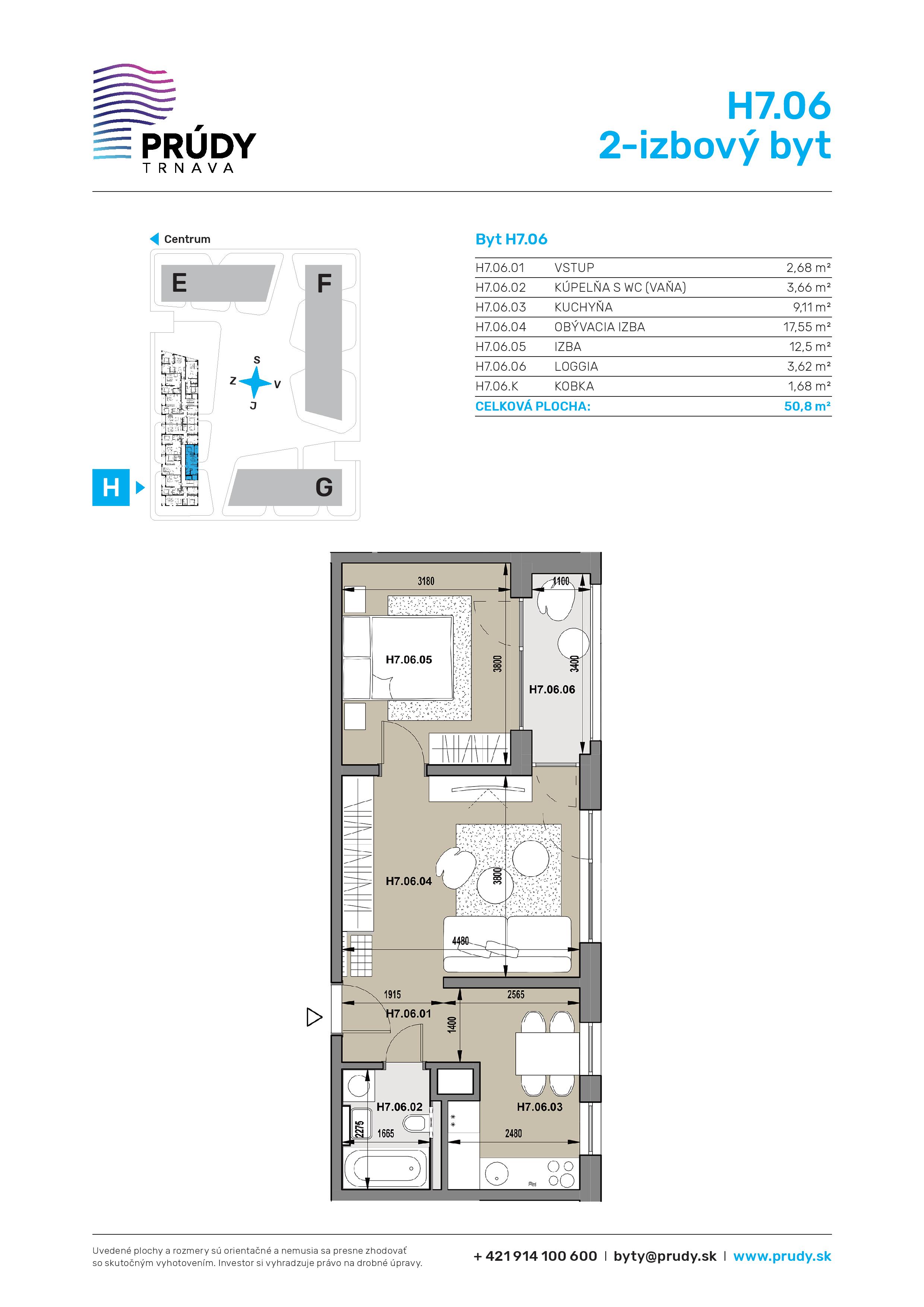 Prúdy Trnava - H7.06 - Pôdorys
