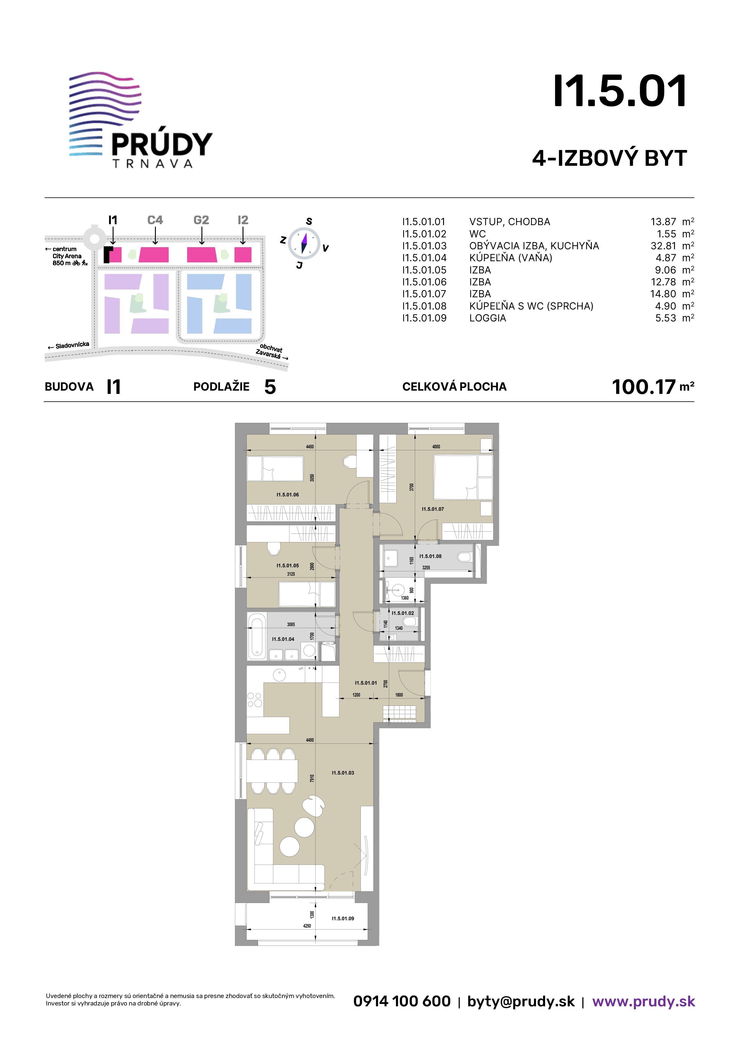 Prúdy Trnava - I1.5.01 - Pôdorys