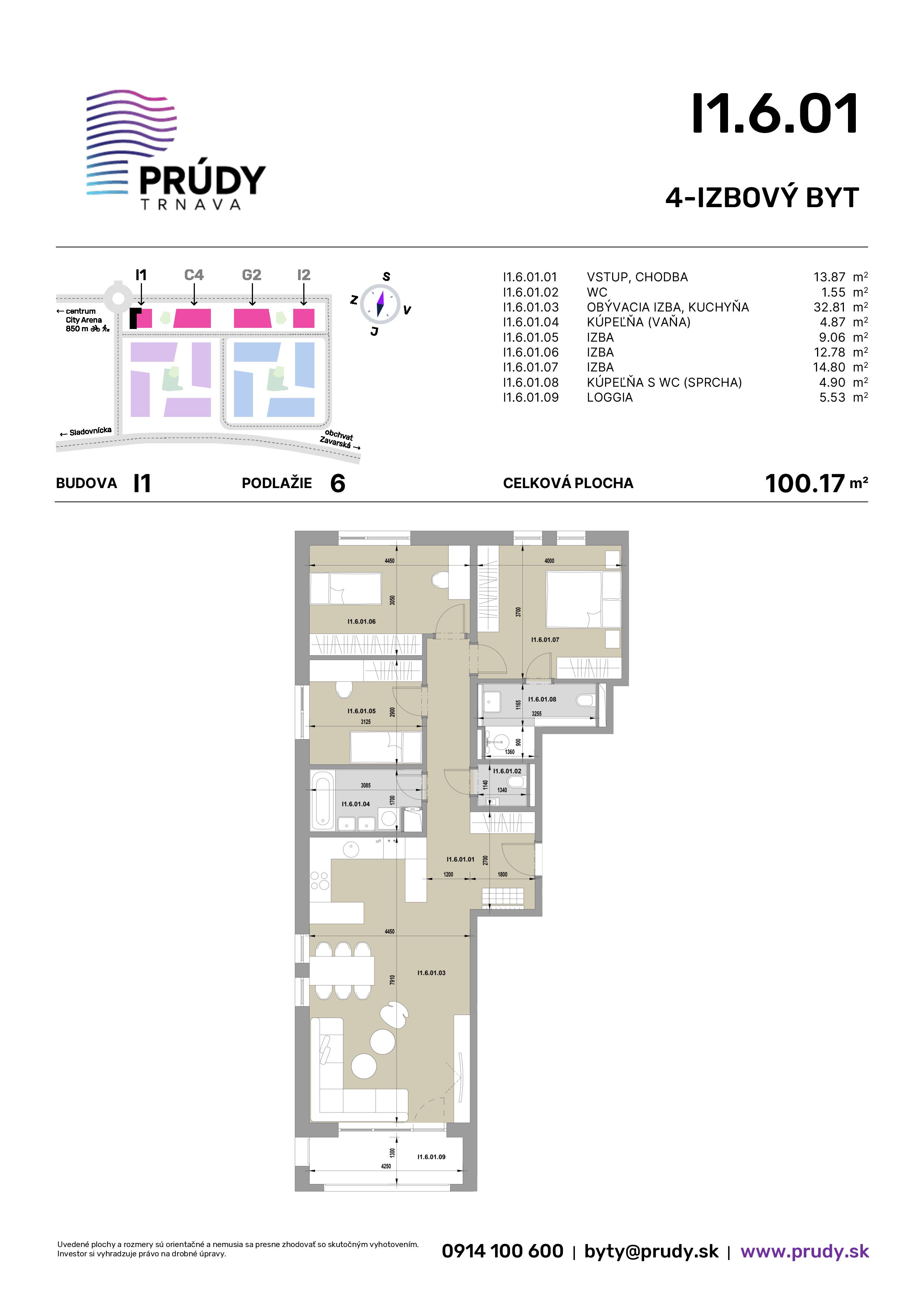 Prúdy Trnava - I1.6.01 - Pôdorys