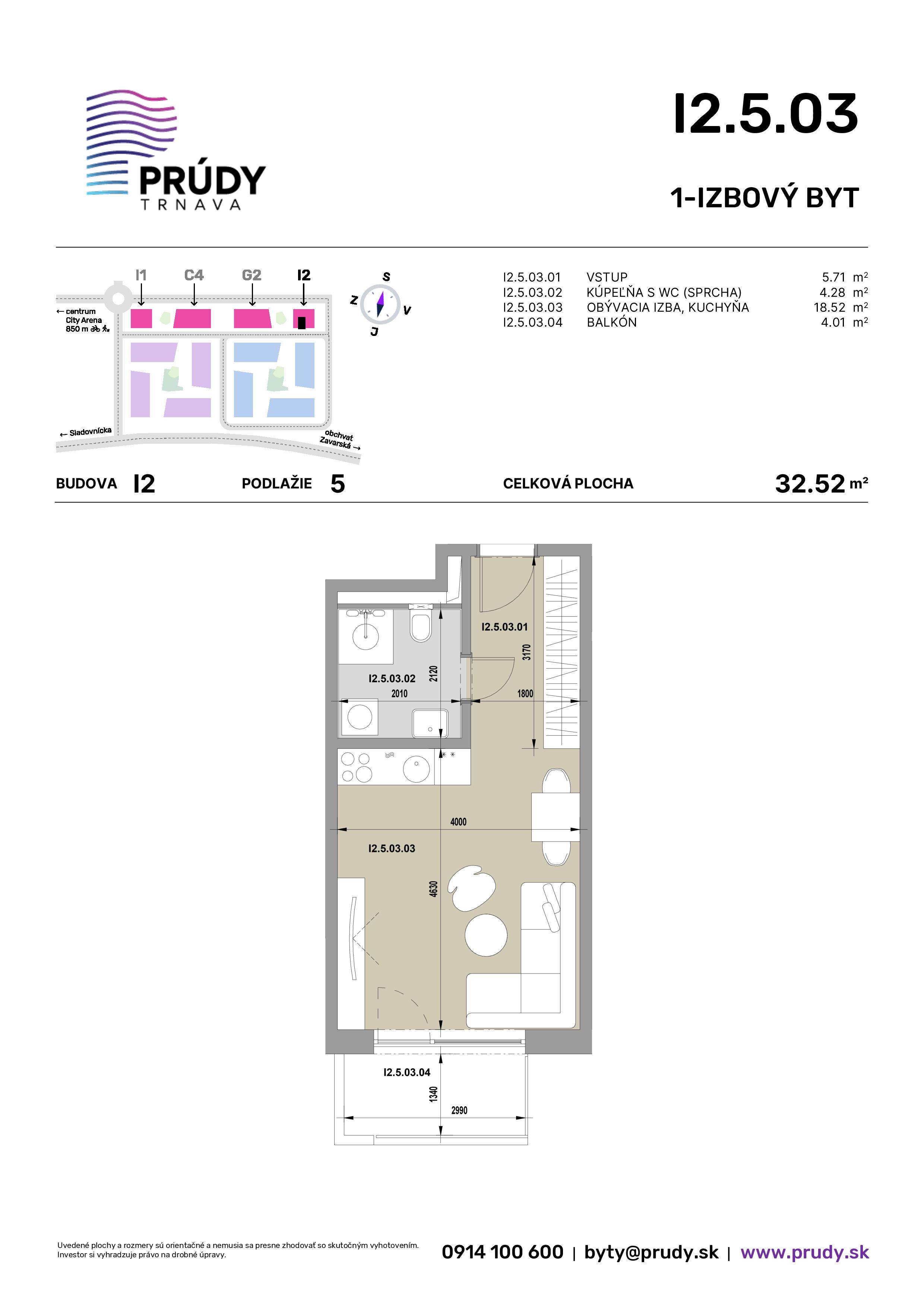 Prúdy Trnava - I2.5.03 - Pôdorys