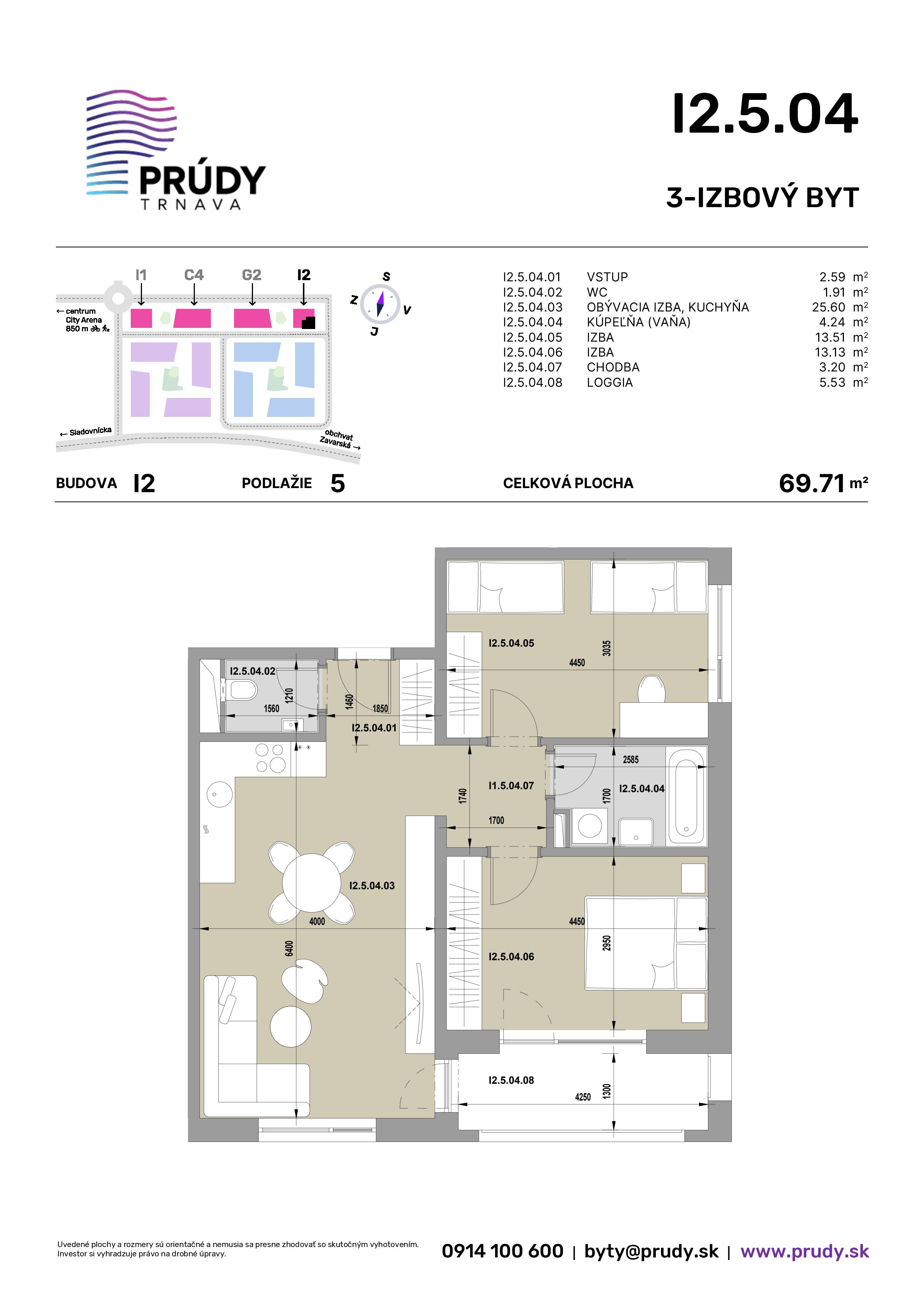 Prúdy Trnava - I2.5.04 - Pôdorys