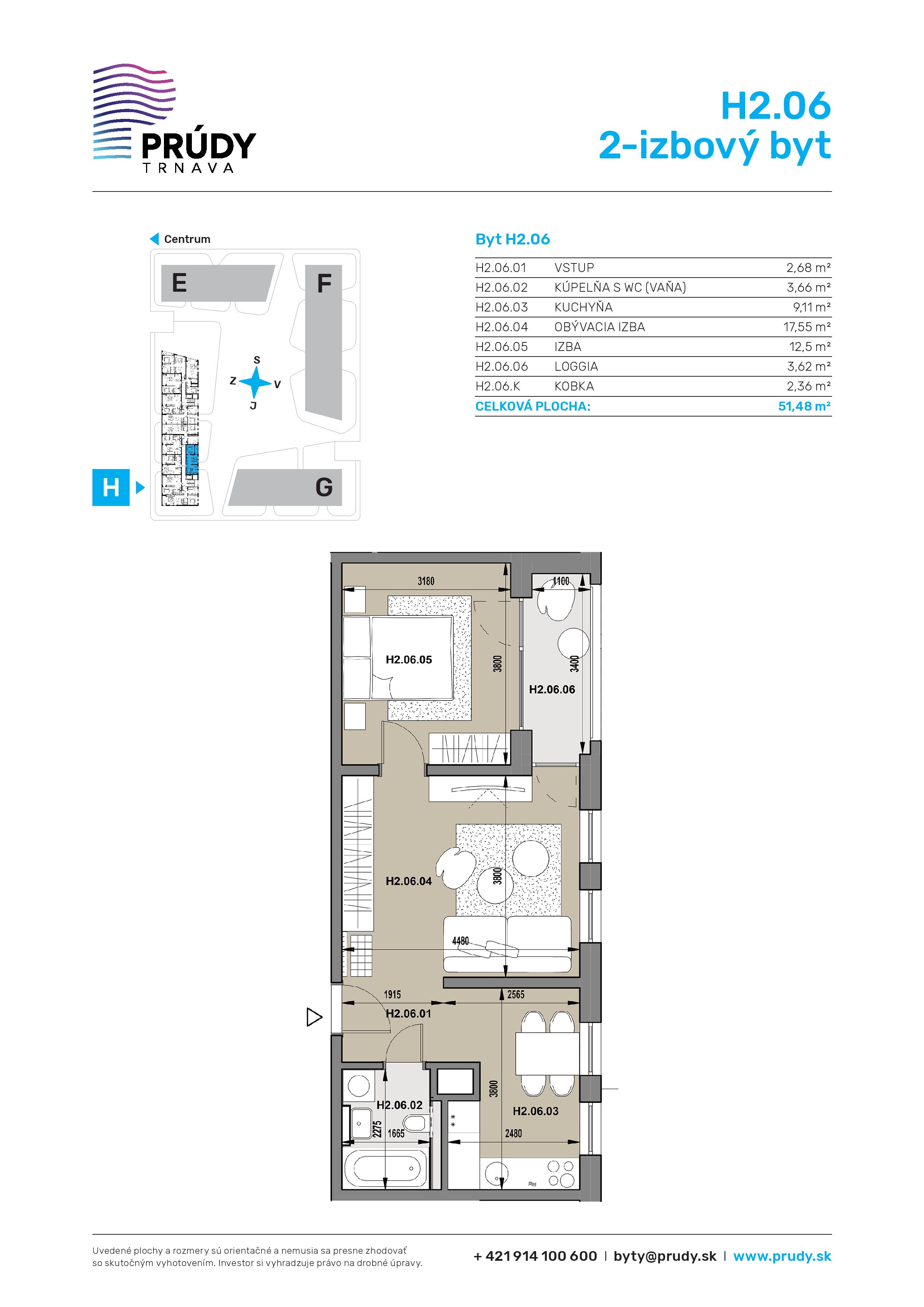 Prúdy Trnava - H2.06 - Pôdorys