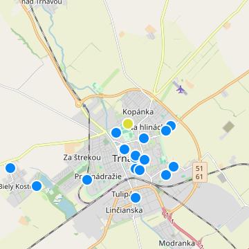 Vilky Cukrová - map
