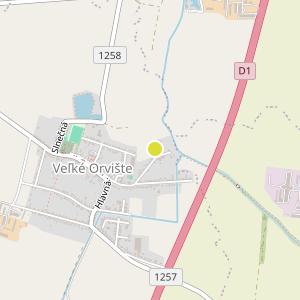 Bývanie pri mlyne - map