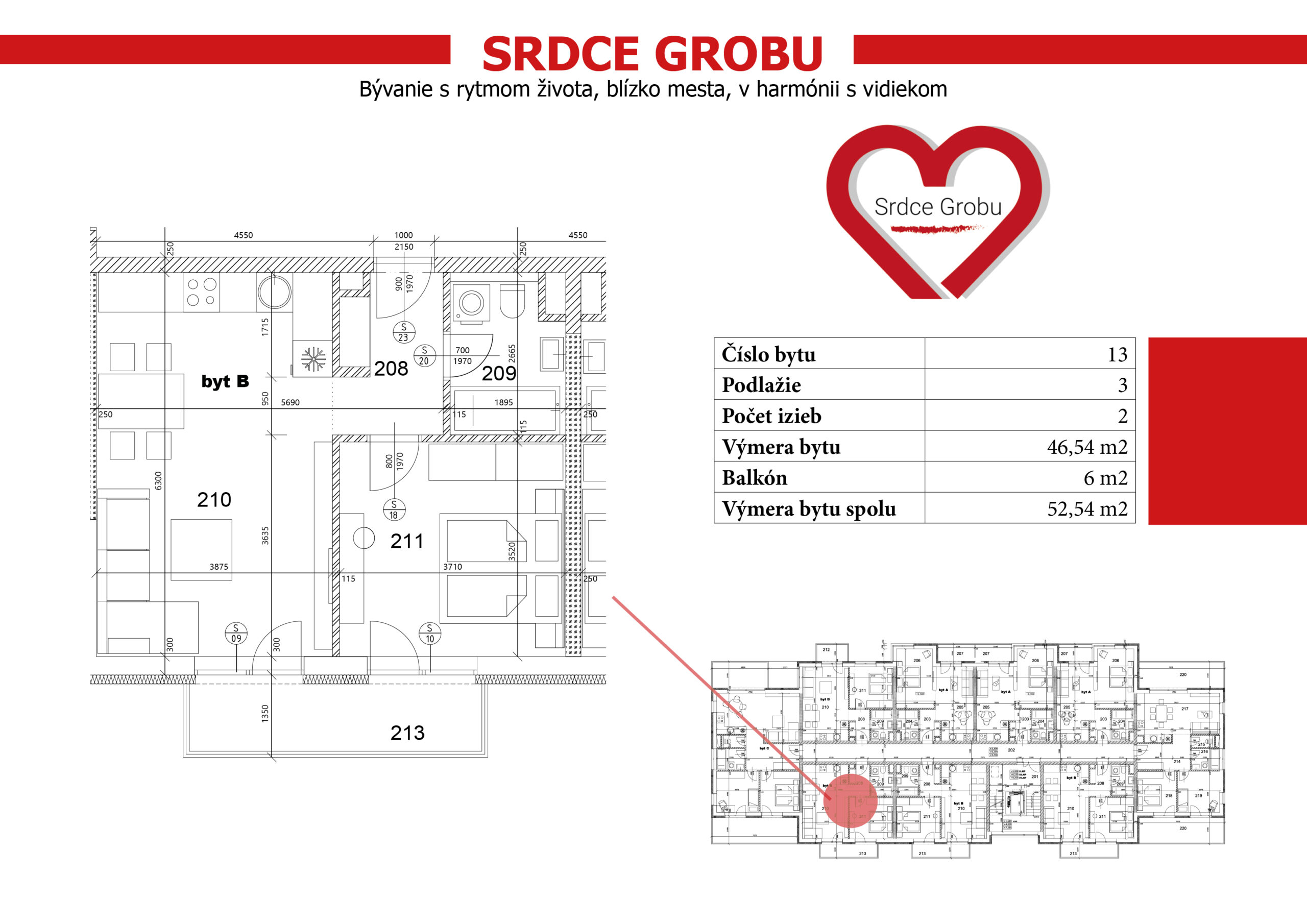 Srdce Grobu - 13 - Pôdorys