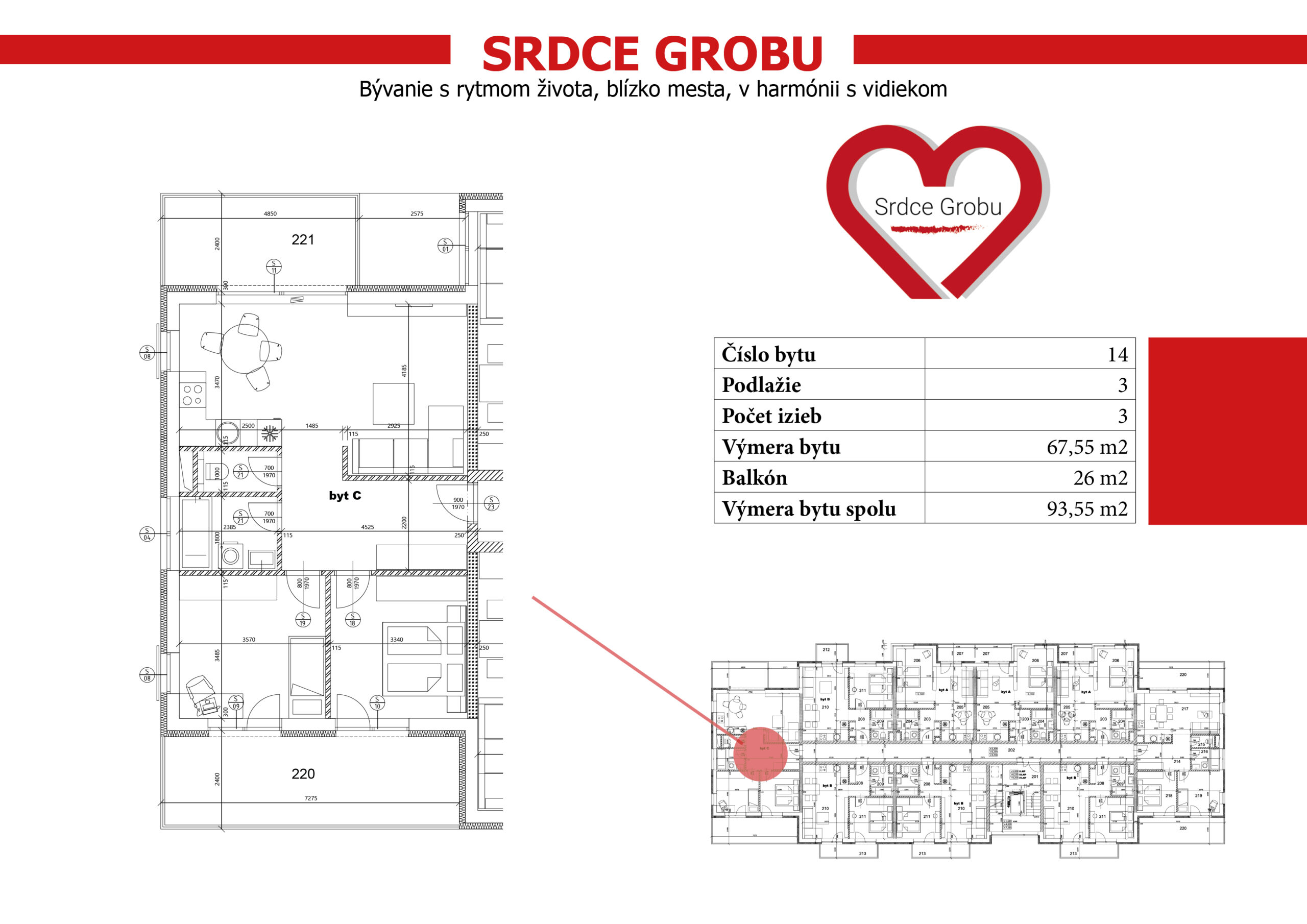 Srdce Grobu - 14 - Pôdorys