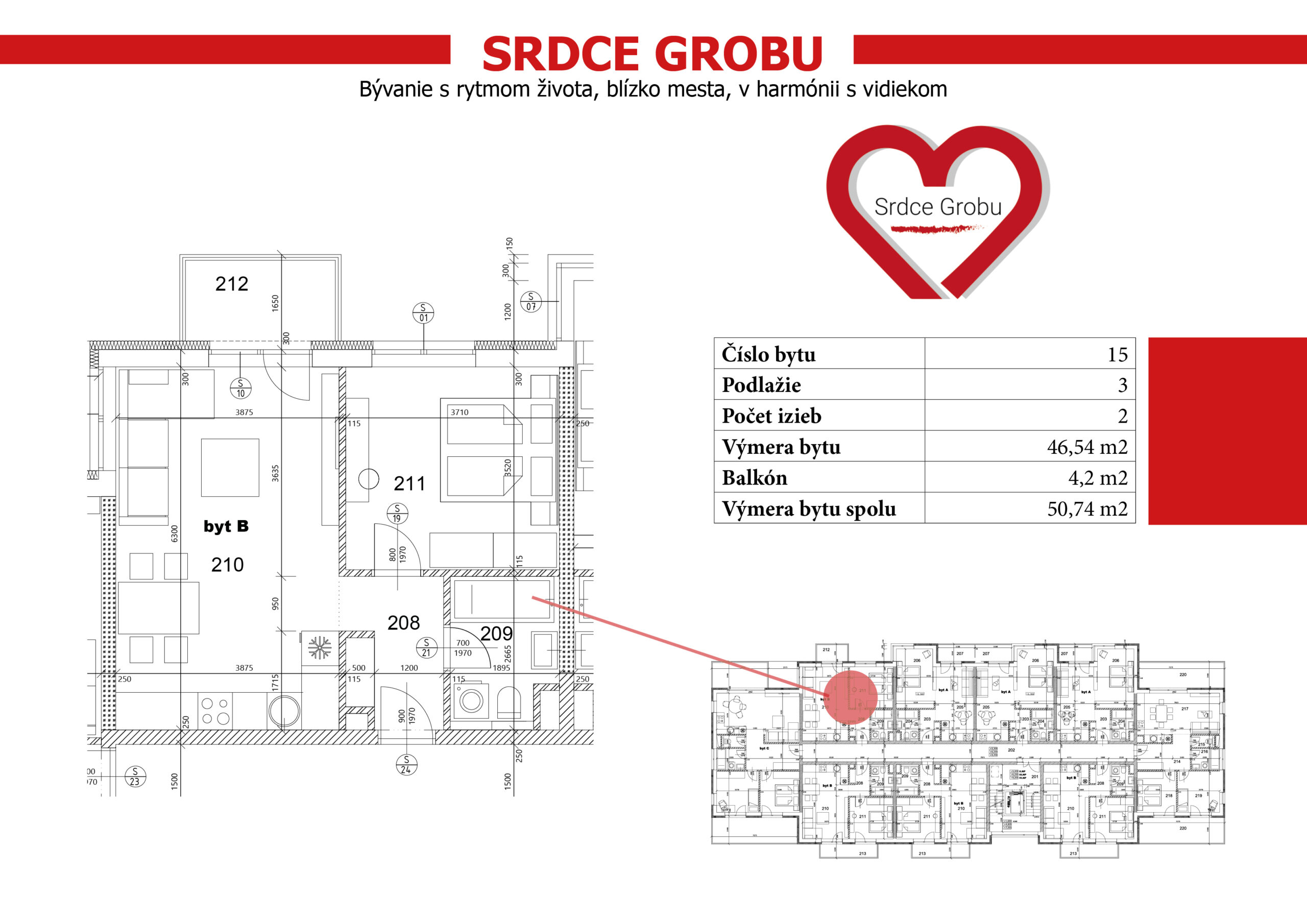 Srdce Grobu - 15 - Pôdorys