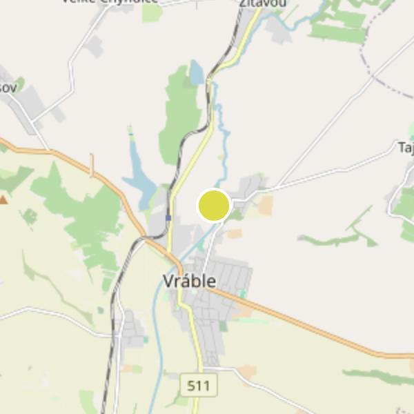 Panské Pole - map