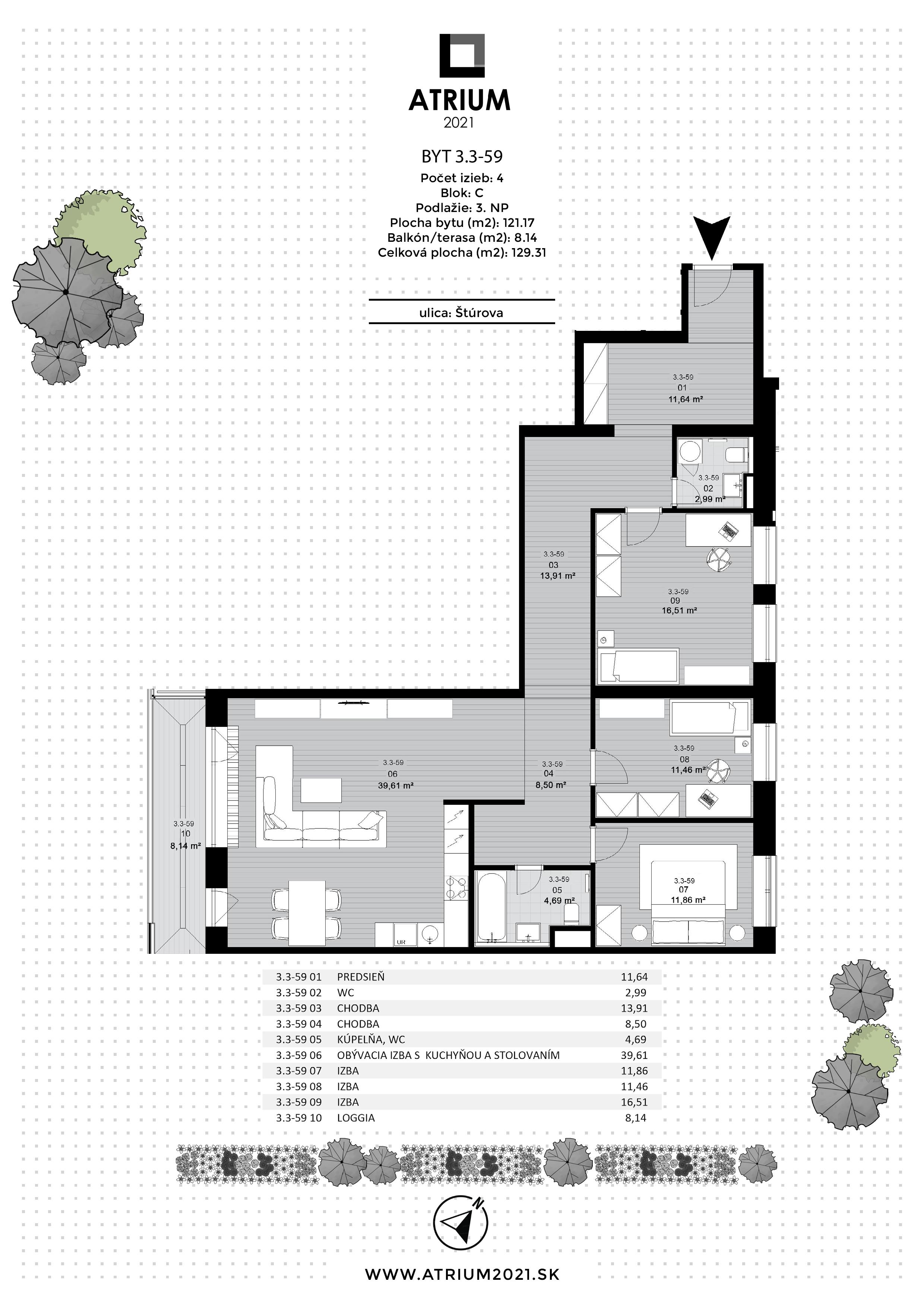 Atrium 2021 - 3.3-59 - Pôdorys