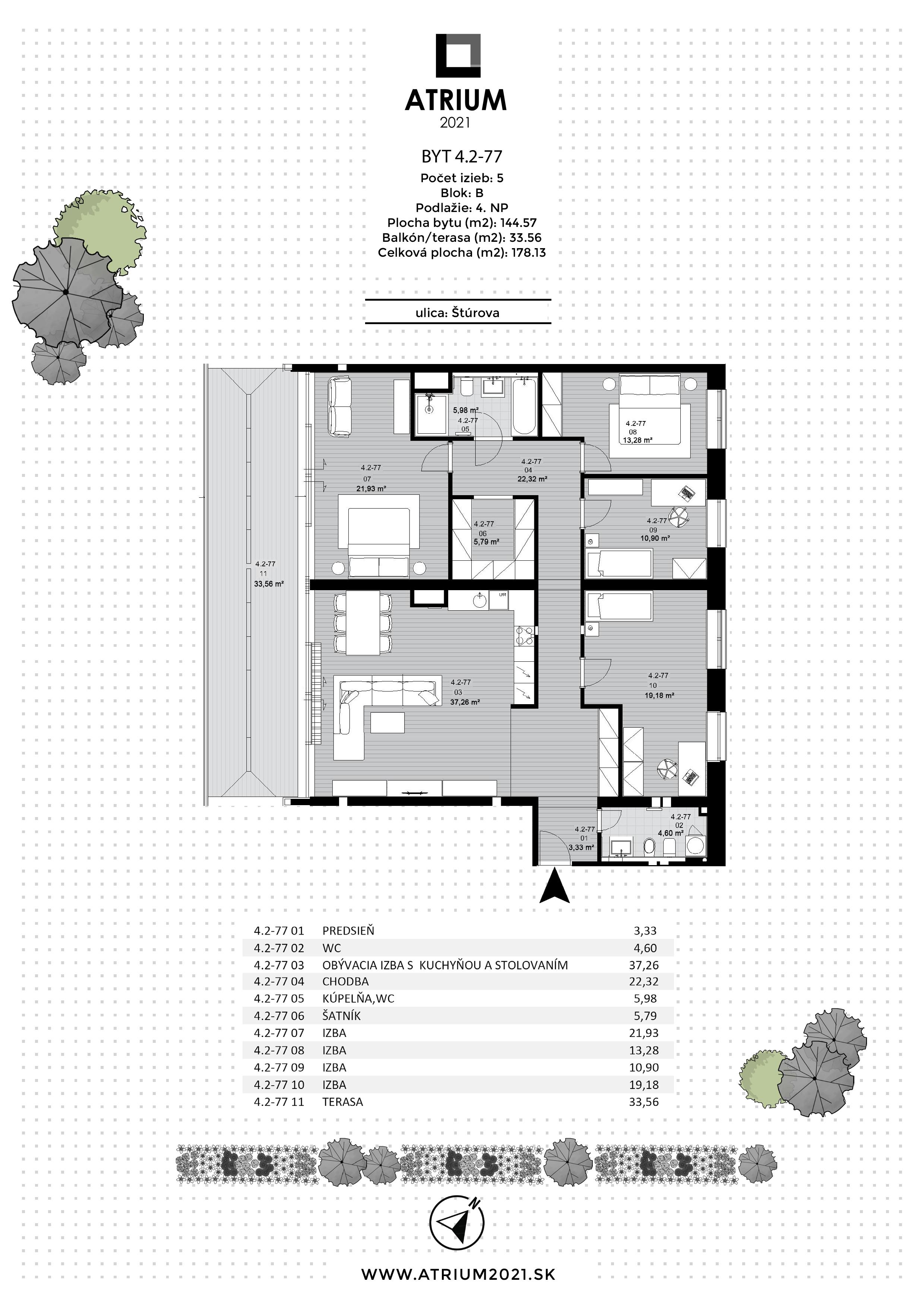 Atrium 2021 - 4.2-77 - Pôdorys