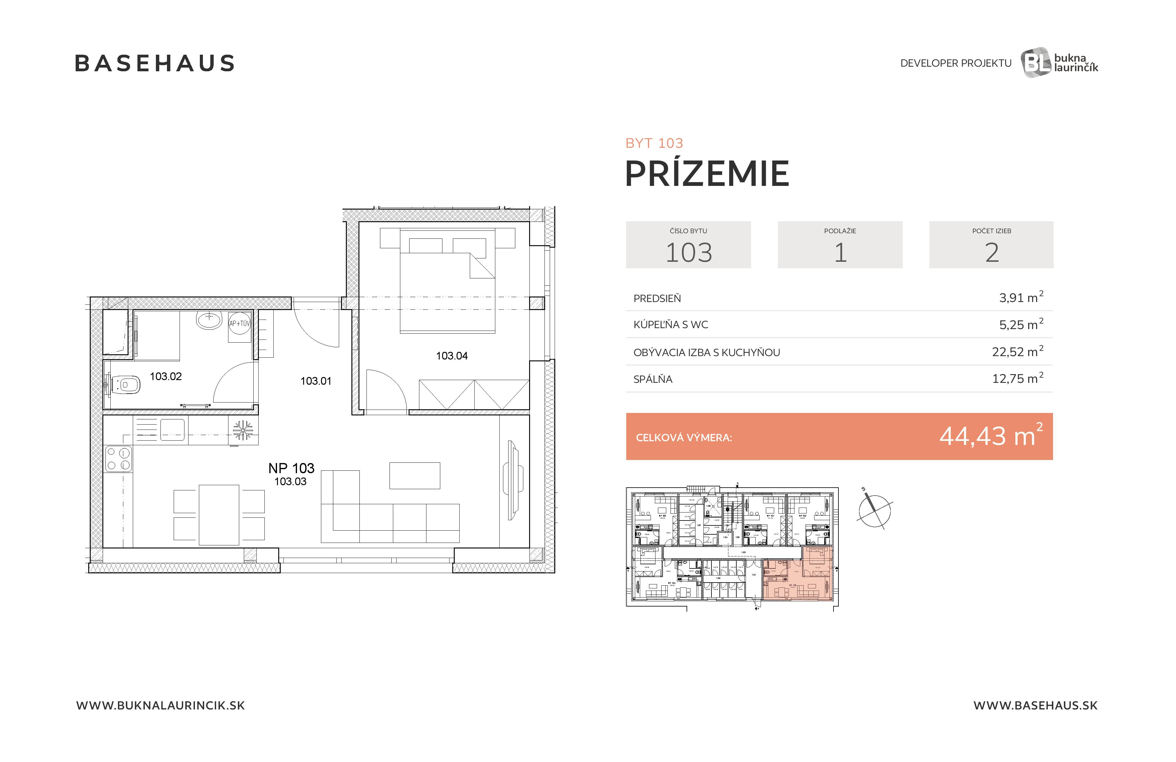 Basehaus - 103 - Pôdorys