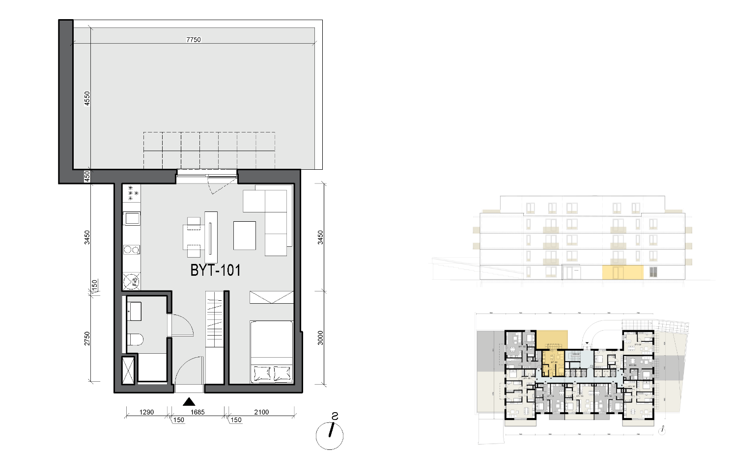 Scenéria - 101 - Pôdorys