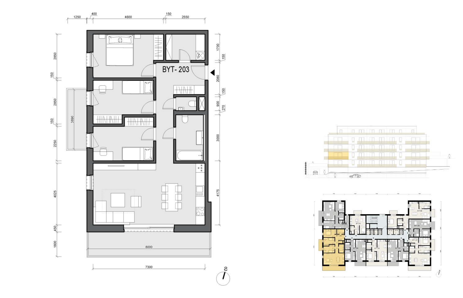 Scenéria - 203 - Pôdorys