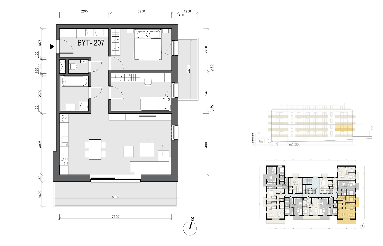 Scenéria - 207 - Pôdorys