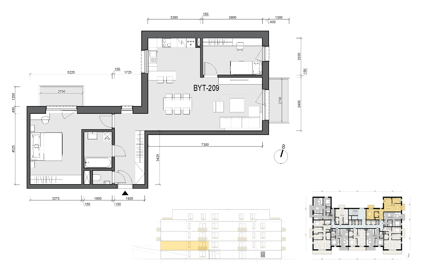 Scenéria - 209 - Pôdorys