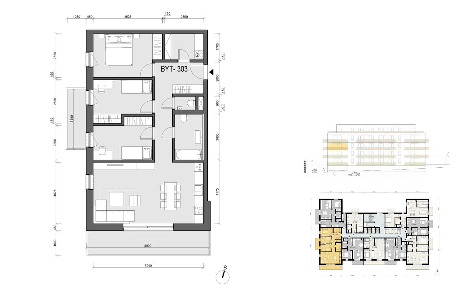Scenéria - 303 - Pôdorys