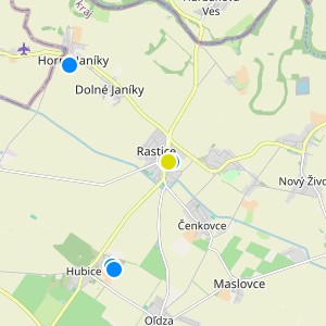 Na Klásku - map