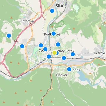 Rezidencia Sokolská - map